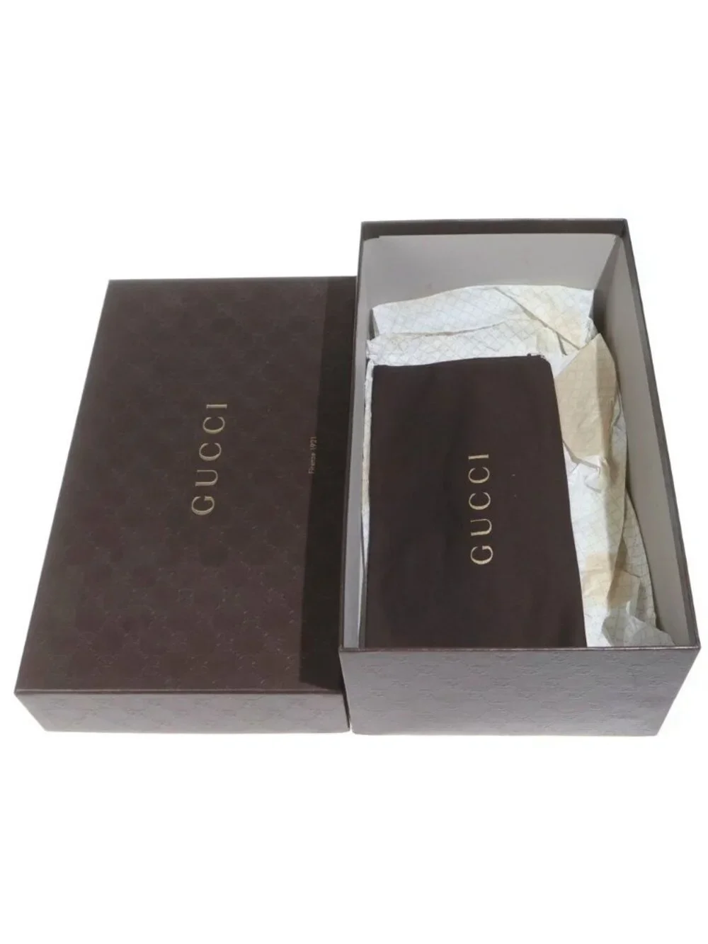 Gucci Interlocking Leather Shoes Loafers Brown